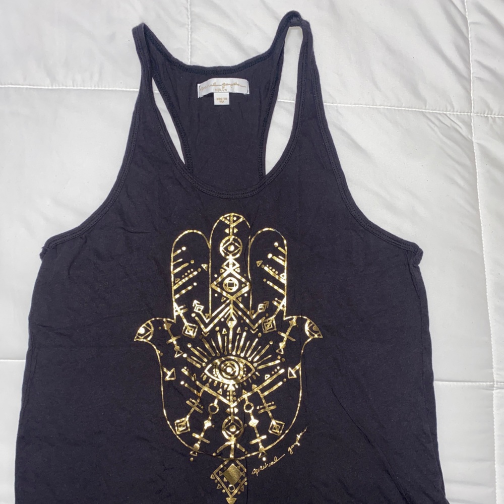 Spiritual gangster women’s razorback top